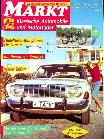 Oldtimer Markt 02/1990 Oldtimer Markt 02/1990